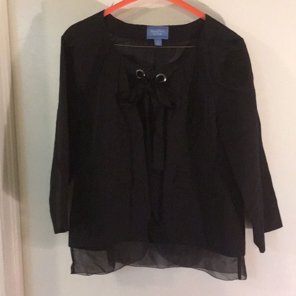 Black Vera Wang Jacket